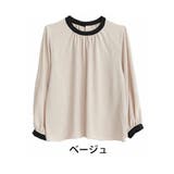 ベージュ | Rin 袖2way 美人ポーラブラウス | A Happy Marilyn