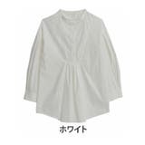 ホワイト | LUMFORLEproducedbyMy:nia ストレッチ シャツチュニック | A Happy Marilyn