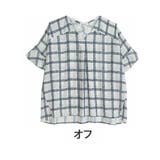 オフ | 脇パット付 首周りスッキリ 前後Vネックブラウス | A Happy Marilyn