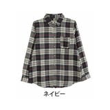 ネイビー（タグ紺） | softthermo チェック柄 レギュラーシャツ | A Happy Marilyn