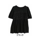 ブラック | Rin TC天竺×ナミナミチュールトップス 大きいサイズレディース | A Happy Marilyn