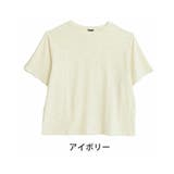 アイボリー | Rin ストレッチ上品レース 袖下スリットカットソートップス | A Happy Marilyn