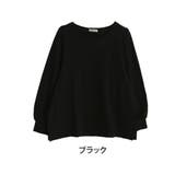 ブラック(タグ黒) | ケーブルジャガード 華奢見え プルオーバー | A Happy Marilyn