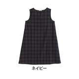 ネイビー(タグ紺) | Rin チェック柄 キーネック | A Happy Marilyn