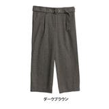 ダークブラウン | タック ワイドパンツ レディース | A Happy Marilyn