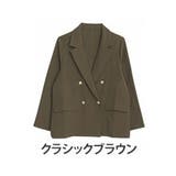 金ボタン/クラシックブラウン | お仕事 行事 カジュアルまで幅広く使える | A Happy Marilyn