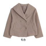 モカ | ウールリングニット セーラー カラーコート | A Happy Marilyn