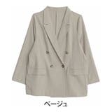 ベージュ | ストレッチ 美しいシルエット! テーラード | A Happy Marilyn