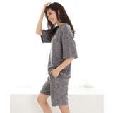 リラックスパイル 半袖 上下セット (男女兼用サイズ) | aimerfeel | 詳細画像9 