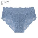 SB-アッシュブルー | カシュクールレース 総レース プレーンショーツ | aimerfeel