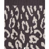 ヒョウ柄 ニット 腹巻付きパンツ 単品ボトムス | aimerfeel | 詳細画像8 