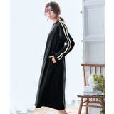 ライン ジャージ風 長袖 ワンピース | aimerfeel | 詳細画像8