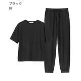 ▼カジュアルワッフル ポケット付き 綿混 半袖 上下セット (男女兼用サイズ) | aimerfeel | 詳細画像17 