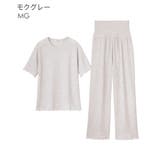 【WEB限定】サマーワッフル 腹巻付き 半袖 綿混 上下セット | aimerfeel | 詳細画像20
