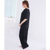 【WEB限定】サマーワッフル 腹巻付き 半袖 綿混 上下セット | aimerfeel | 詳細画像10