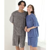 リラックスパイル 半袖 上下セット (男女兼用サイズ) | aimerfeel | 詳細画像5 