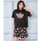 BL-ブラック | パワーパフ ガールズ Tシャツ 上下セット | aimerfeel