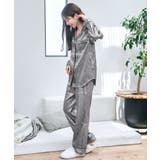 ヒョウサテン パジャマ 長袖 上下セット | aimerfeel | 詳細画像6 