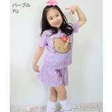 PU-パープル | ハローキティ サマー 半袖 キッズ 上下セット | aimerfeel