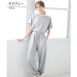 カジュアルライン 半袖 上下セット | aimerfeel | 詳細画像4 