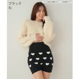 ハート柄 ニット 腹巻付きパンツ 単品ボトムス | aimerfeel | 詳細画像3 