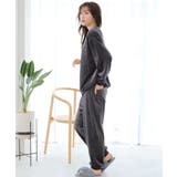 裏起毛 ストレッチ ソフトボア 長袖 上下セット | aimerfeel | 詳細画像10