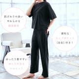 【WEB限定】さらっとドライ 腹巻付き 半袖 綿混 上下セット | aimerfeel | 詳細画像3