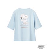 PEANUTS スヌーピー バックプリント 半袖 綿混 上下セット | aimerfeel | 詳細画像9 