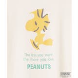 PEANUTS スヌーピー バックプリント 半袖 綿混 上下セット | aimerfeel | 詳細画像13 
