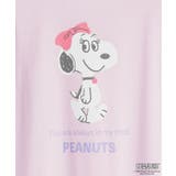 PEANUTS スヌーピー バックプリント 半袖 綿混 上下セット | aimerfeel | 詳細画像14 