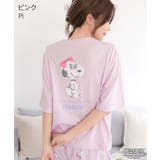 PEANUTS スヌーピー バックプリント 半袖 綿混 上下セット | aimerfeel | 詳細画像5 
