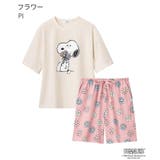 PEANUTS スヌーピー サマー 半袖 綿混 上下セット | aimerfeel | 詳細画像14 