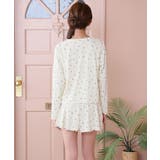 小花柄 カーディガン付き 長袖 3点セット | aimerfeel | 詳細画像13 