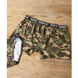 カモフラージュ ロゴゴム メンズ ボクサーショーツ (前開き) | aimerfeel | 詳細画像3 