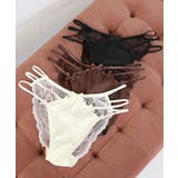 ヒョウサテン カシュクールレース ハーフバックショーツ | aimerfeel | 詳細画像2 