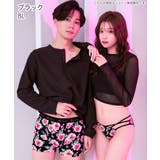 ローズ柄 ハーフバックショーツ | aimerfeel | 詳細画像3 