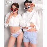 リンクペア ストライプ プレーンショーツ | aimerfeel | 詳細画像3