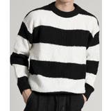 Bold Stripe Pullover | aimoha men | 詳細画像1