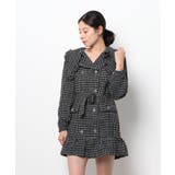 新作 ツイードジャケットミニワンピース 長袖 | aimoha | 詳細画像15