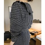 新作 ツイードジャケットミニワンピース 長袖 | aimoha | 詳細画像3