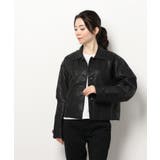 韓国風フェイクレザージャケット レディース ジャケット | aimoha | 詳細画像12