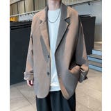 テーラードジャケット スウェット スタジャン | aimoha men | 詳細画像2