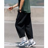 HOOK 薄手裾折り返しデザインカーゴバンツ 韓国ファッション | HOOK | 詳細画像1