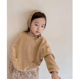 【aimoha-KIDS-】韓国子供服 暖かい裏フリーススウェット | aimoha kids | 詳細画像2