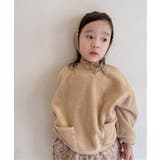 【aimoha-KIDS-】韓国子供服 暖かい裏フリーススウェット | aimoha kids | 詳細画像12
