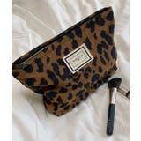 ブラウン | コーデュロイレトロ花柄ポーチ ポーチ 小物入れ | aimoha 