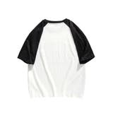 Tシャツ 【HOOK】アメカジイラストプリントラグランスリーブ半袖TEE ユニセ… | HOOK | 詳細画像5 