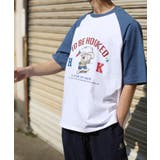 Tシャツ 【HOOK】アメカジイラストプリントラグランスリーブ半袖TEE ユニセ… | HOOK | 詳細画像20 