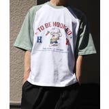 Tシャツ 【HOOK】アメカジイラストプリントラグランスリーブ半袖TEE ユニセ… | HOOK | 詳細画像29 