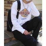 ロンT【HOOK】アメカジロゴプリントロングTEE ユニセックス 韓国ファッショ… | HOOK | 詳細画像57 